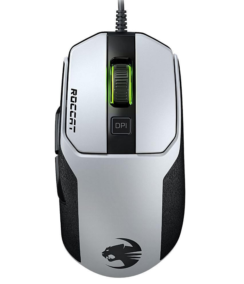 Roccat Kain 102 Aimo Rgba High Performance Gaming Mouse White Version Ls Michaels Computer Services