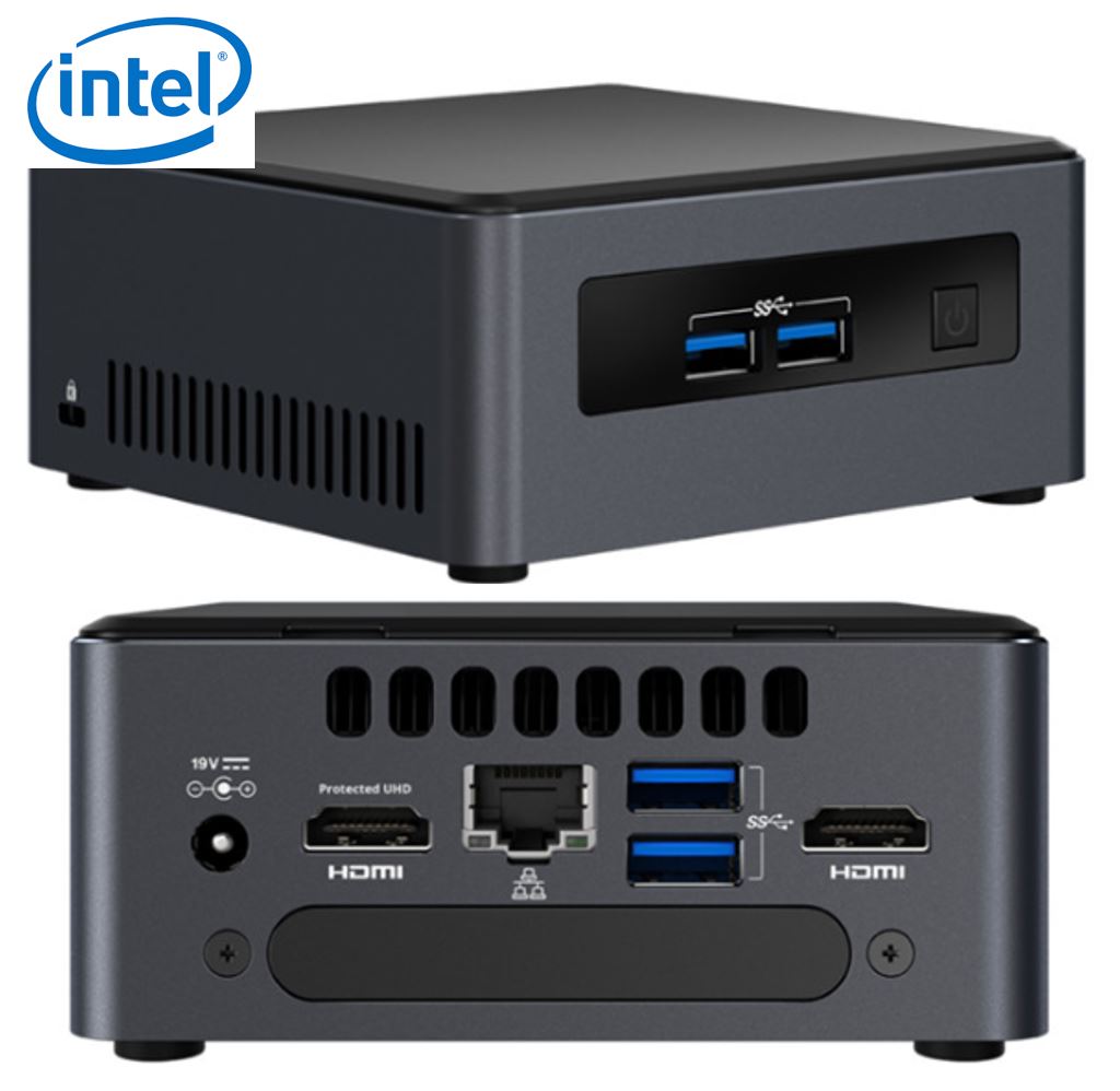 Intel Nuc Mini Pc I5 7300u 3 5ghz 2xddr4 Sodimm M 2 2 5 Ssd 2xhdmi 2xdisplays Gbe Lan Wifi Bt 4xusb3 0 Vpro 24 7 For Digital Signage Pos Michaels Computer Services